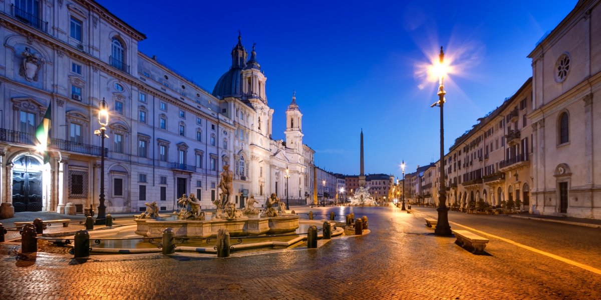 Die quirlige Altstadt Roms